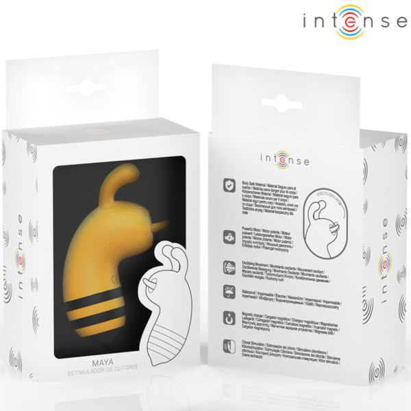 INTENSE - MAYA ESTIMULADOR BEE AMARELO/PRETO - Image 7