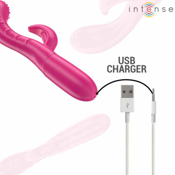 INTENSE - AMARA VIBRADOR COM LÍNGUA ESTIMULANTE 10 VIBRAÇÕES ROSA - Image 7