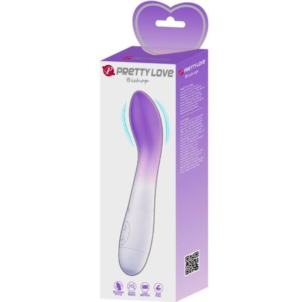 PRETTY LOVE - VIBRADOR BISHOP G-SPOT 30 VIBRAÇÕES ROXO - Image 6