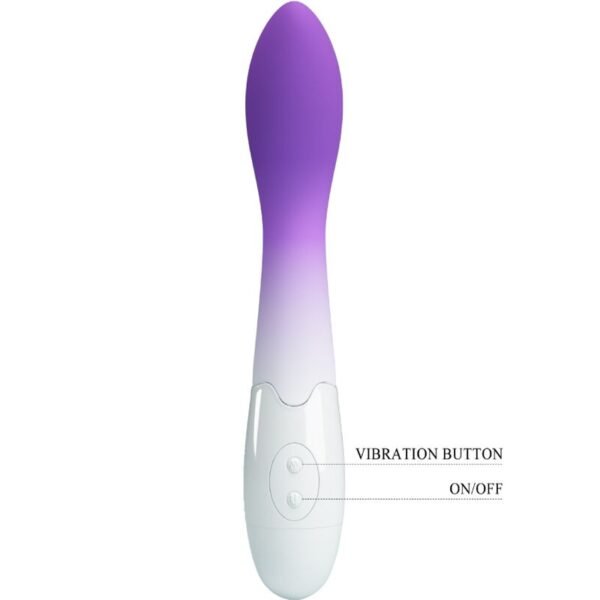 PRETTY LOVE - VIBRADOR BISHOP G-SPOT 30 VIBRAÇÕES ROXO - Image 2