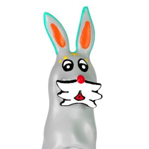 CONDOMERIE - PRESERVATIVOS NOVIDADES PINTADOS À MÃO COELHINHO XL