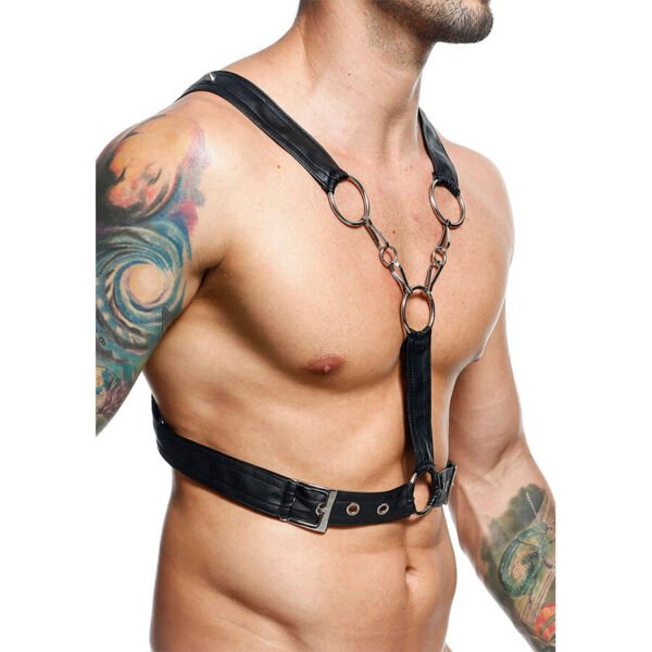 MOB - DNGEON CROSSED BLACK CHAIN HARNESS TAMANHO ÚNICO - Image 2