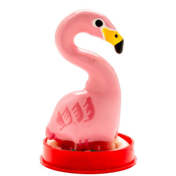 CONDOMERIE - PRESERVATIVOS NOVIDADES PINTADOS À MÃO FLAMINGO ROSA - Image 2