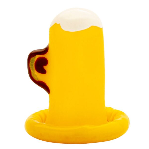 CONDOMERIE - PRESERVATIVOS NOVIDADES PINTADOS À MÃO COPO DE CERVEJA - Image 4