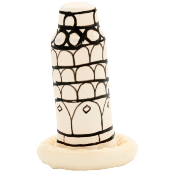 CONDOMERIE - PRESERVATIVOS NOVIDADES PINTADOS À MÃO TORRE DE PISA - Image 4