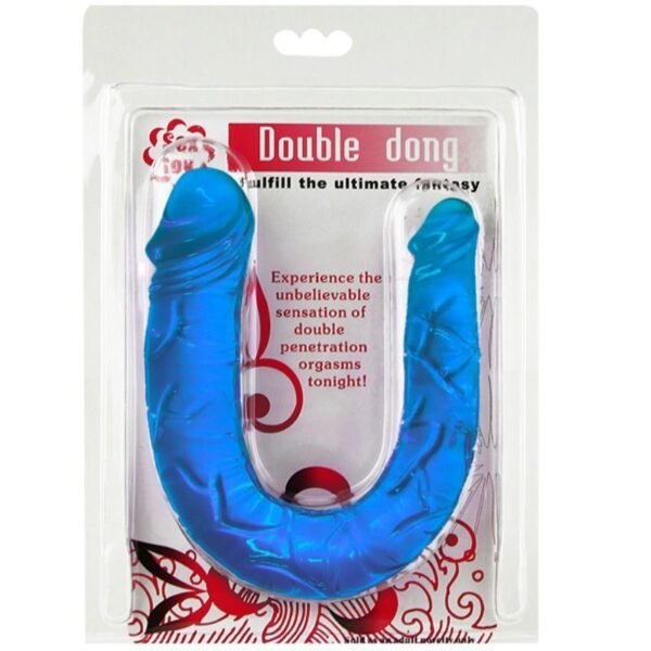 BAILE - DUPLO DONG DILDO DUPLO AZUL - Image 2