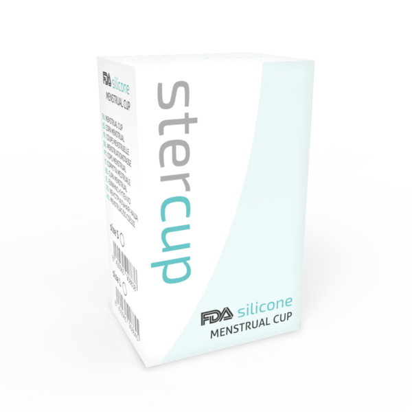 STERCUP - COPO MENSTRUAL DE SILICONE FDA AQUAMARINE - TAMANHO S - Image 4