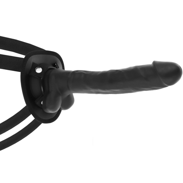 COCK MILLER - ARNÊS + DENSIDADE DE SILICONE ARTICULVEL COCKSIL PRETO 24 CM - Image 3