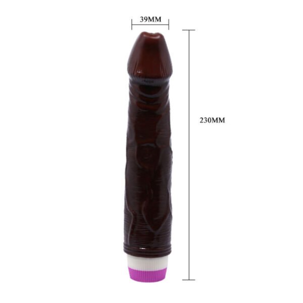 BAILE - VIBRADOR WAVES OF PLEASURE 23 CM CASTANHO - Image 3