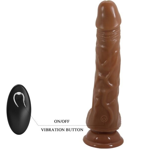 BAILE - BODACH VIBRADOR REALÍSTICO COM VENTOSA DE CONTROLE REMOTO - Image 3
