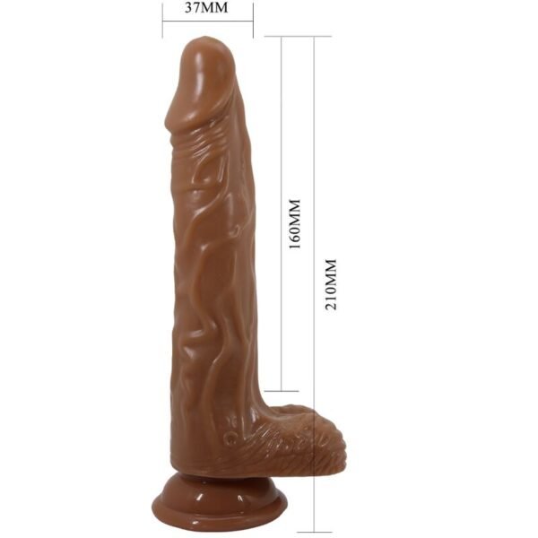 BAILE - BODACH VIBRADOR REALÍSTICO COM VENTOSA DE CONTROLE REMOTO - Image 5