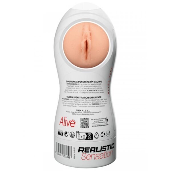 ALIVE - MAXI FLEX MASTURBADOR MASCULINO VAGINAL TAMANHO L - Image 4