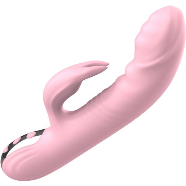 ARMONY - VIBRADOR DE COELHO TOTALMENTE ROSA EFEITO DE CALOR - Image 5