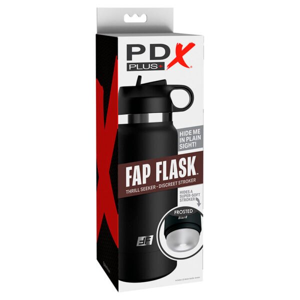 PDX PLUS - FAP FLASK DISCRETO STROKER CLEAR MODELO 1 - Image 6