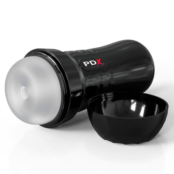 PDX EXTREME - SLIDE & GLIDE MASTURBADOR AUTOLUBRIFICANTE TRANSPARENTE - Image 2