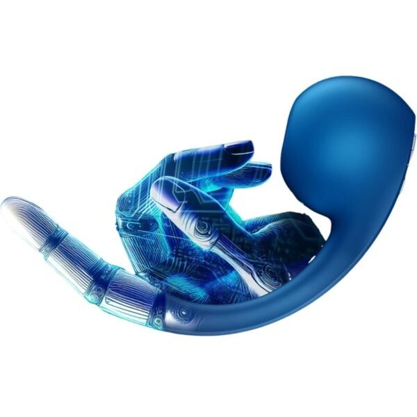 SATISFYER - PRO+ WAVE 4 ESTIMULADOR DE PONTO G E AIR PULSE APLICATIVO GRATUITO AZUL ESCURO - Image 5