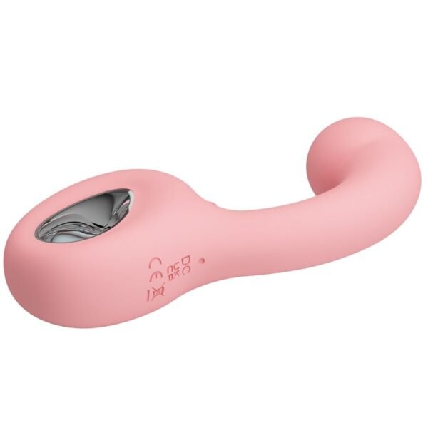 PRETTY LOVE - ERYNNYES VIBRADOR PONTO G + ESTIMULADOR DE CLITÓRIS 10 VIBRAÇÕES ROSA - Image 3