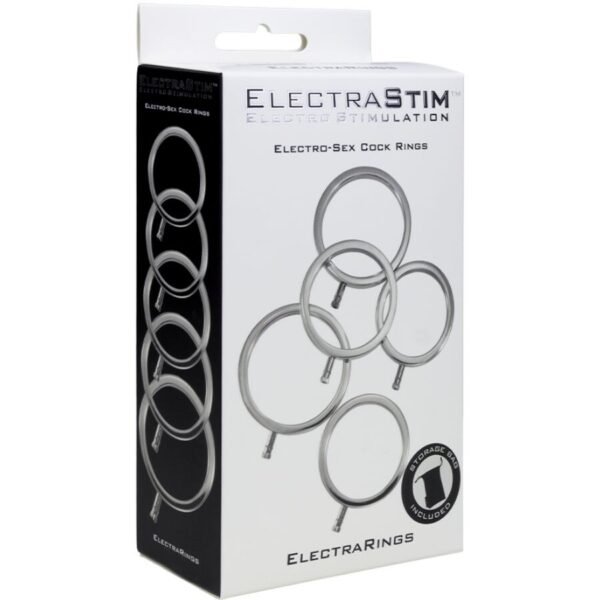 ELECTRASTIM - ANÉIS DE METAL ELECTRARINGS PACOTE COM 5 - Image 3