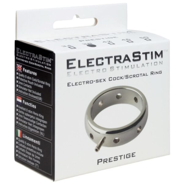 ELECTRASTIM - ANEL PENIANO ELETROMAGNÉTICO DE METAL PRESTIGE 50 MM - Image 4
