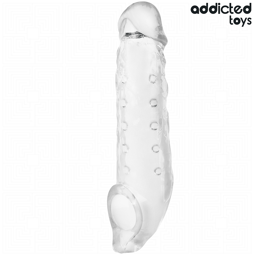 ADDICTED TOYS - EXTENSÃO DE PÊNIS TRANSPARENTE TAMANHO S 23 CM - Image 2