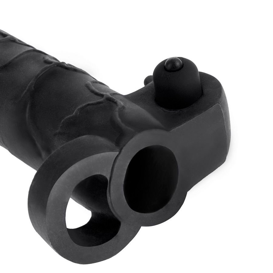 FANTASY X- TENSIONS - EXTENSÃO VIBRATÓRIA REAL FEEL 2 PRETA - Image 4