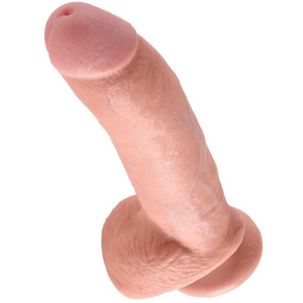 KING COCK - 9 CARNE DE DILDO COM BOLAS 22.9 CM - Image 4