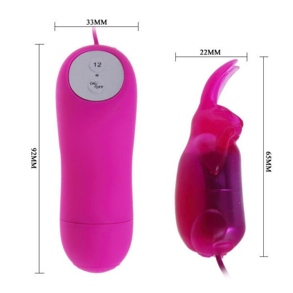 BAILE - VIBRADOR COELHO SECRETO PRETTY LOVE 12 VELOCIDADES - Image 5