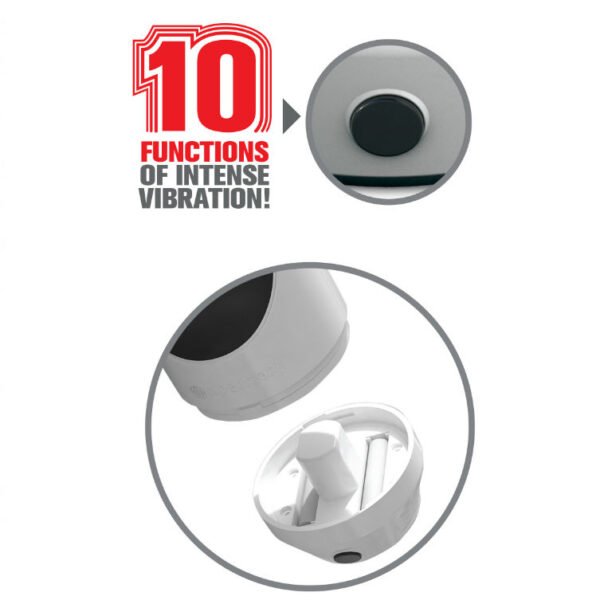 EXTREME TOYZ - PIPEDREAM MEGA GRIP VAGINA MASTURBADOR VIBRADOR - Image 6