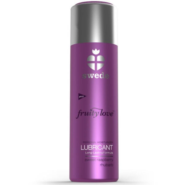 SWEDE - LUBRIFICANTE FRUITY LOVE FRAMBOESA RHUBARB 50 ML - Image 2