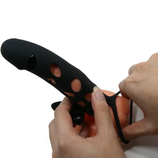 PRETTY LOVE - CAPA DE SILICONE COM VIBRAO 15.2 CM - Image 5