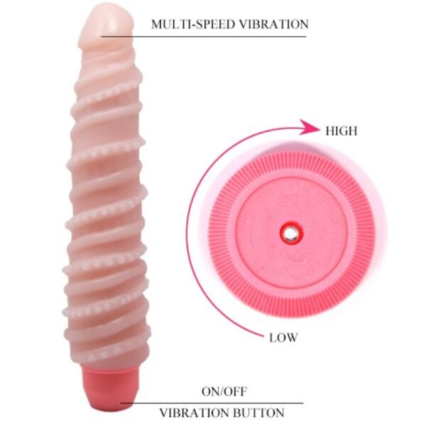 BAILE - VIBRADOR ESPIRAL SENSUAL FLEXI VIBE 19.5 CM - Image 6