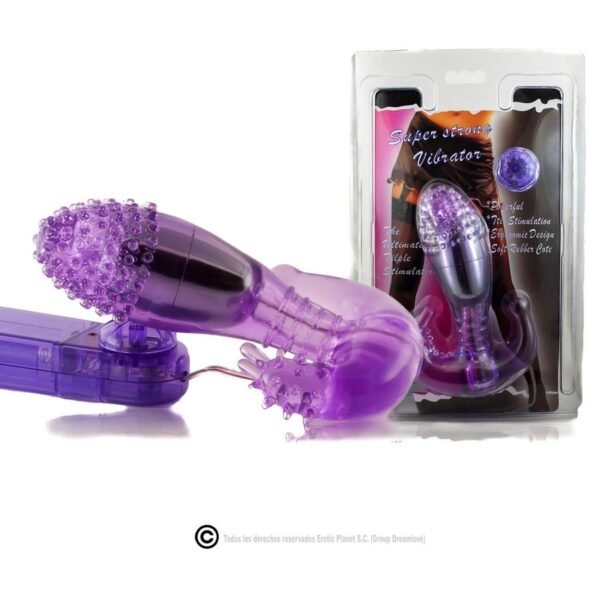 BAILE - ESTIMULADOR VAGINAL E ANAL LILAC COM VIBRAO - Image 4