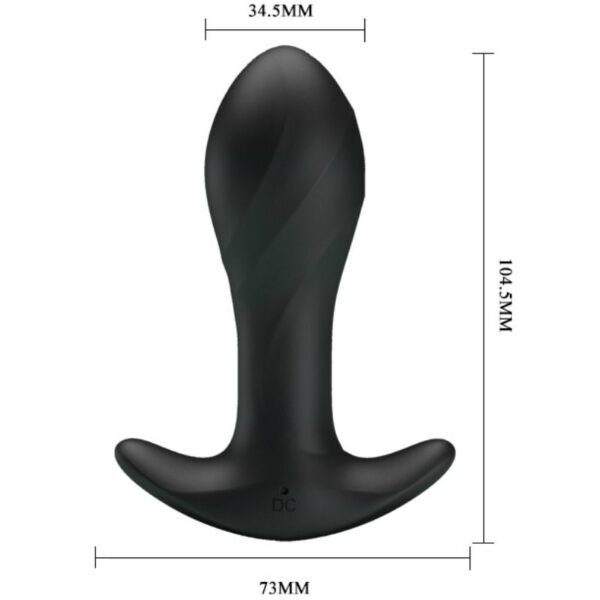 PRETTY LOVE - VIBRADOR ANAL PRETO PRETO AMOR - Image 2