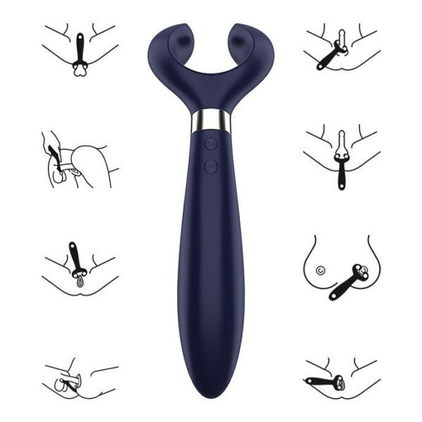 SATISFYER - ENDLESS FUN MULTI VIBRADOR 3 AZUL - Image 4