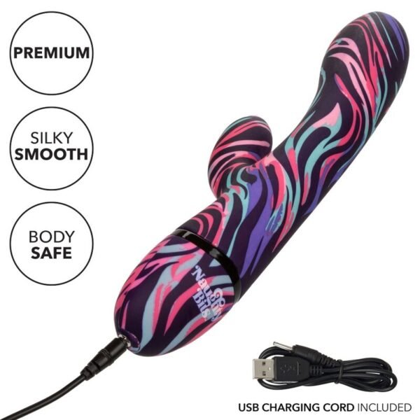 CALEXOTICS - VIBRADOR DE VARINHA DUPLA MENAGE A MOI - Image 4