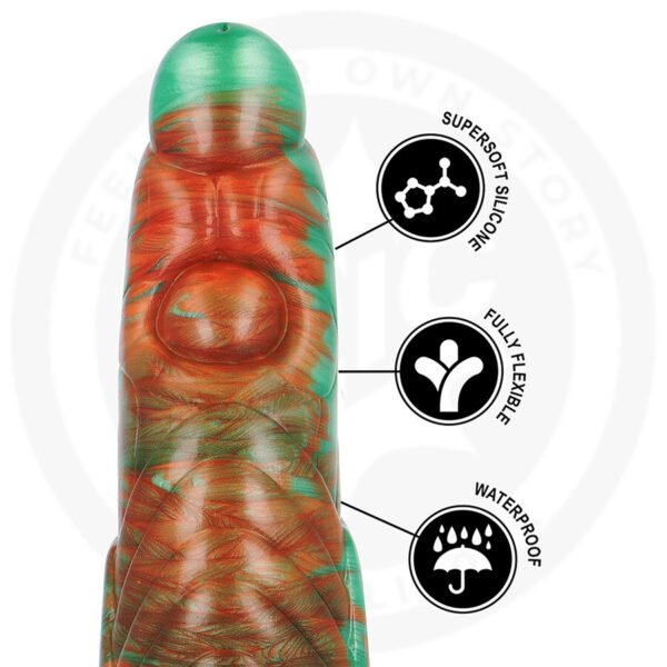ÉPIC - DILDO TIRYON VERDE FLASH - Image 6