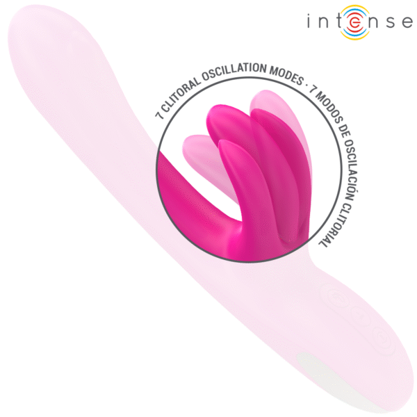 INTENSE - BRITNEY MULTIFUNCIONAL RABBIT VIBRADOR 23 CM ROSA - Image 6