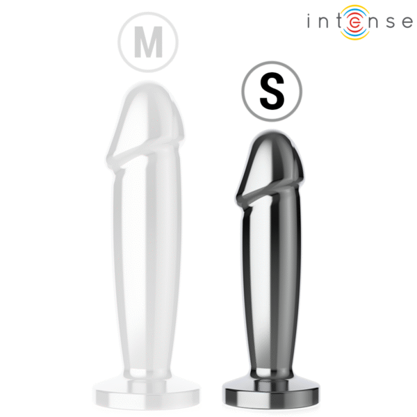 INTENSE - PLUG ANAL 10 VIBRAÇÕES DILDO DE METAL COM CONTROLE REMOTO S - Image 6