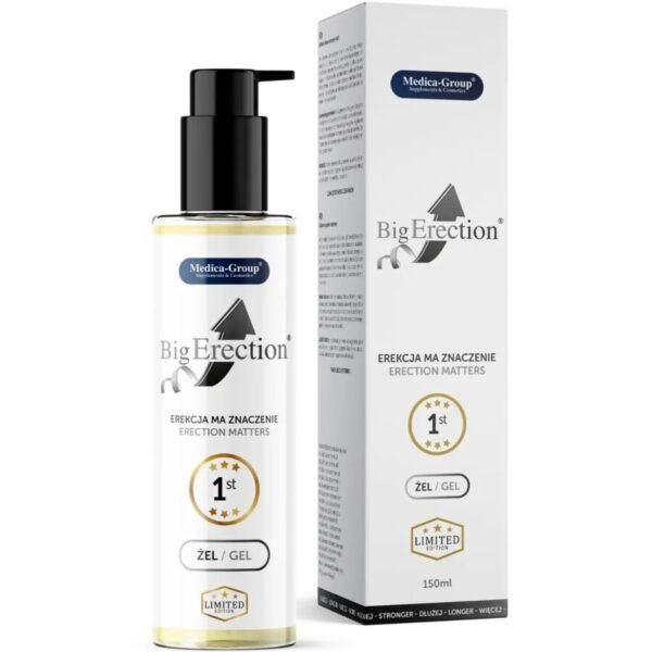 MEDICA GROUP - GEL ÍNTIMO PARA EREÇÃO MASCULINA 150 ML - Image 3