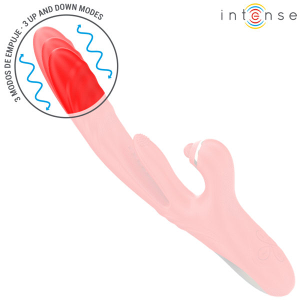 INTENSE - ROSALIA VIBRADOR MULTIFUNCIONAL 3 EM 1 VERMELHO - Image 4