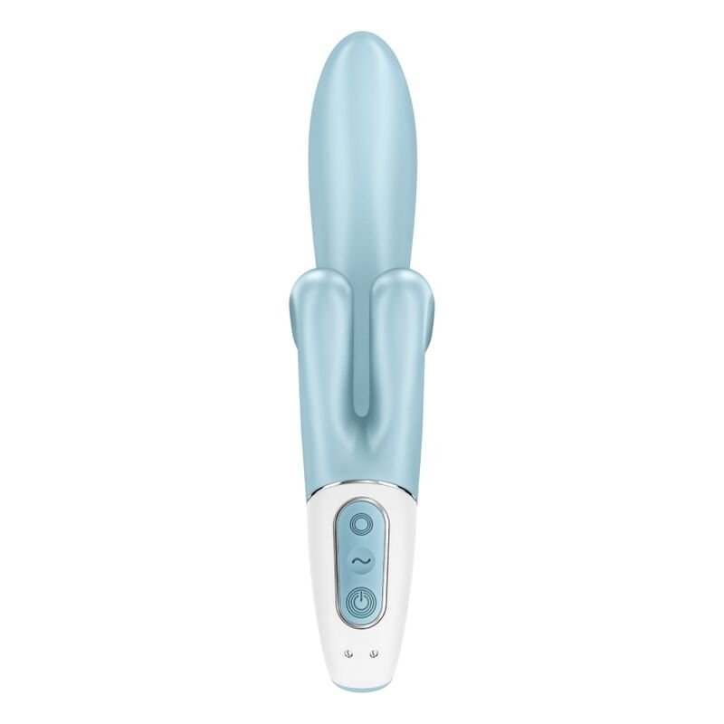 SATISFYER - TOUCH ME COELHO VIBRAO AZUL - Image 4