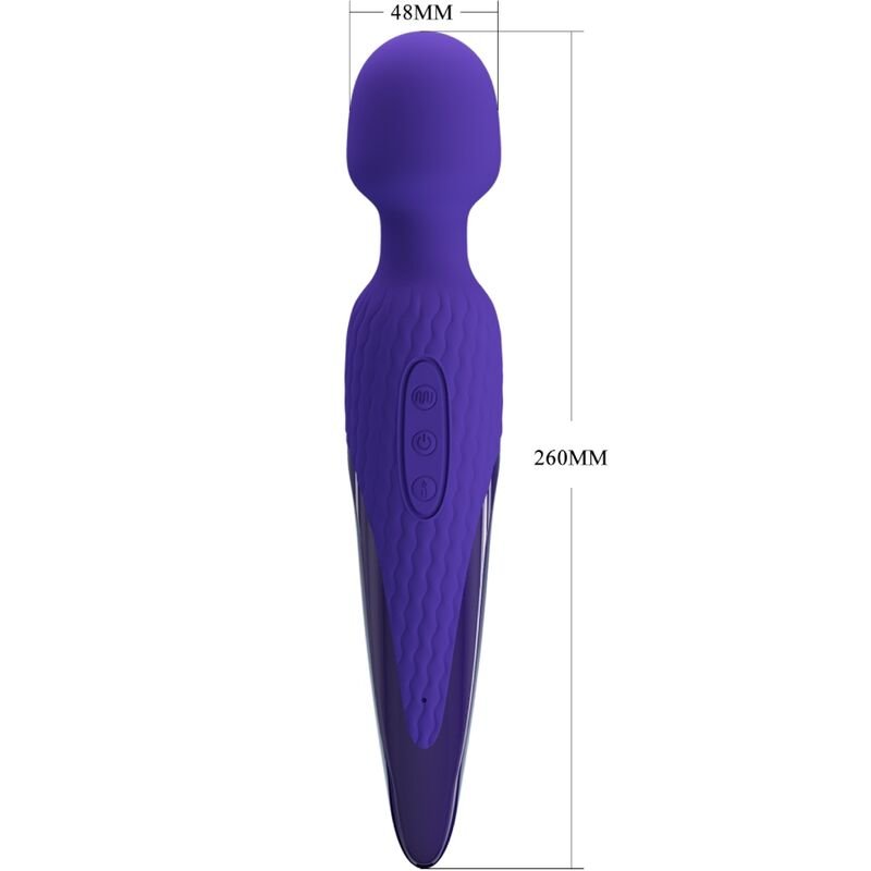 PRETTY LOVE - ANTONY YOUTH WAND VIBRADOR VIOLETA EFEITO DE CALOR - Image 4