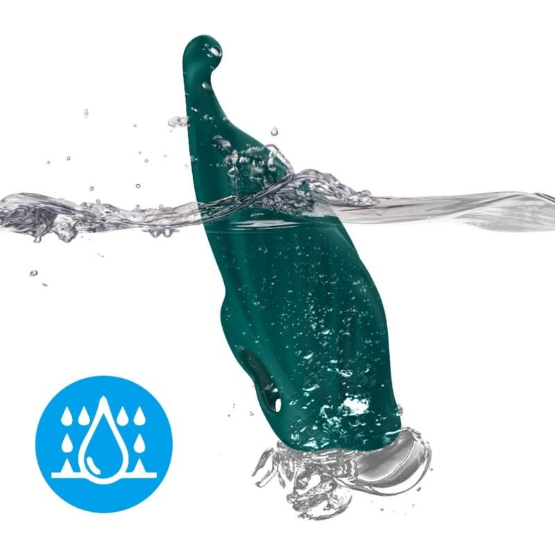 ARMONY - ESTIMULADOR DE DEDO E VIBRADOR VERDE - Image 3