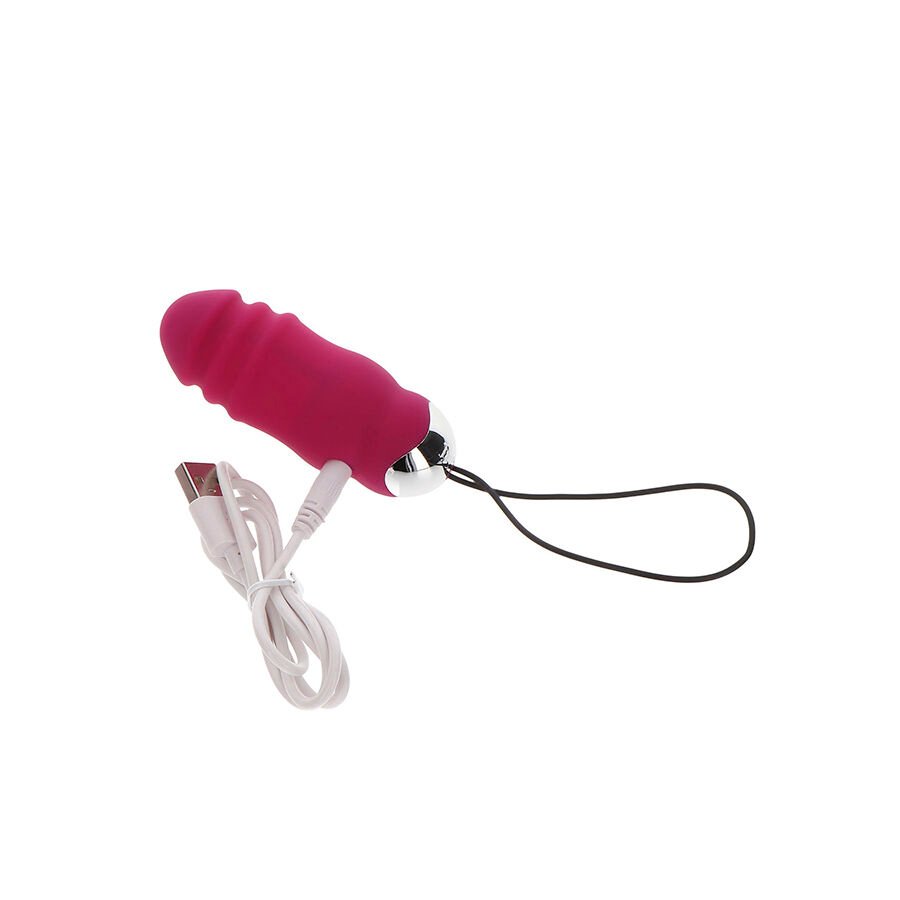TOYJOY - FELICIDADE SUNN SIDE PARA CIMA E PARA BAIXO VIBRADOR FÚCSIA CONTROLE REMOTO - Image 5
