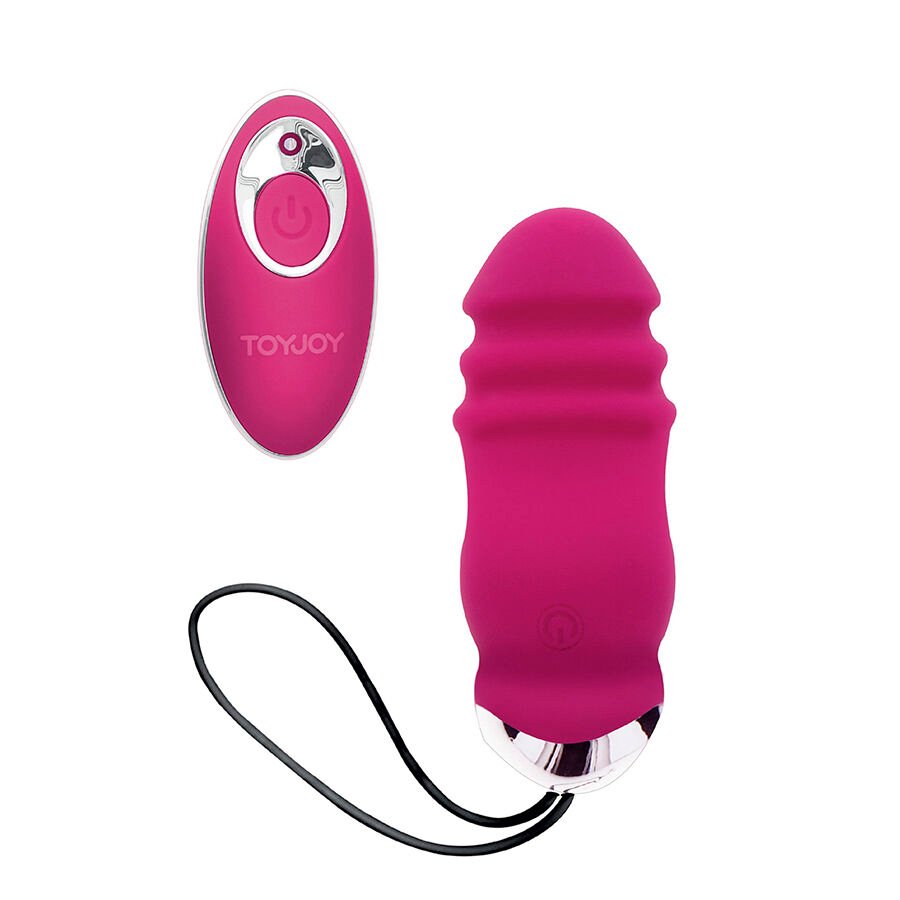 TOYJOY - FELICIDADE SUNN SIDE PARA CIMA E PARA BAIXO VIBRADOR FÚCSIA CONTROLE REMOTO - Image 2