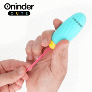 ONINDER CUTE - OVO DE SILICONE VIBRO-GIRATÓRIO LOVE PLEASURE - APLICATIVO MUNDIAL GRATUITO