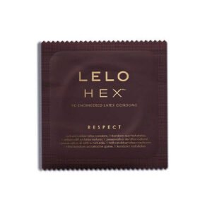 LELO HEX CONDOMS RESPECT XL 3 PACK