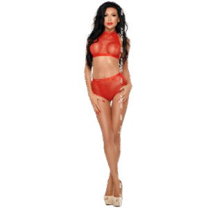 ME-SEDUCE MONA SET RED S / M