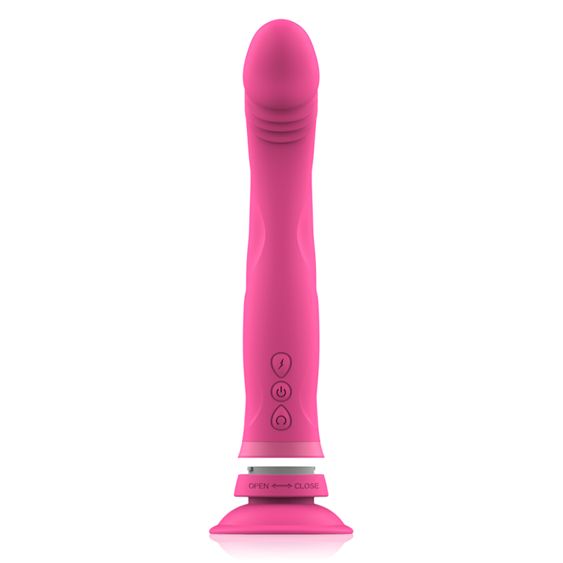 INTENSE - MICHELANGELO ROSA VIBRADOR DE SILICONE DILDO - Image 3