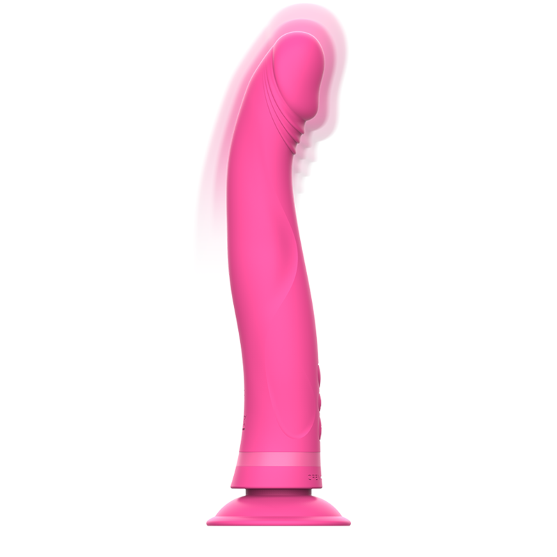 INTENSE - MICHELANGELO ROSA VIBRADOR DE SILICONE DILDO - Image 2
